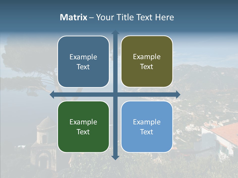 Coastal Yacht Sunshine PowerPoint Template