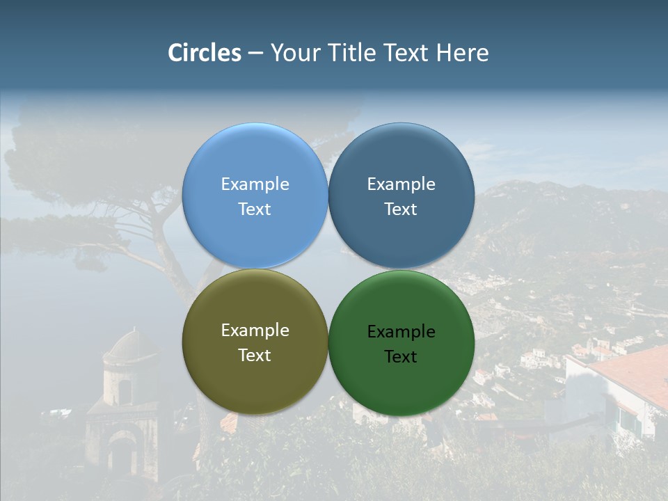 Coastal Yacht Sunshine PowerPoint Template