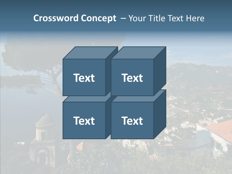 Coastal Yacht Sunshine PowerPoint Template