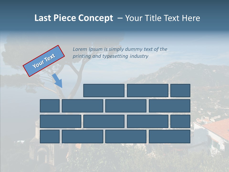 Coastal Yacht Sunshine PowerPoint Template