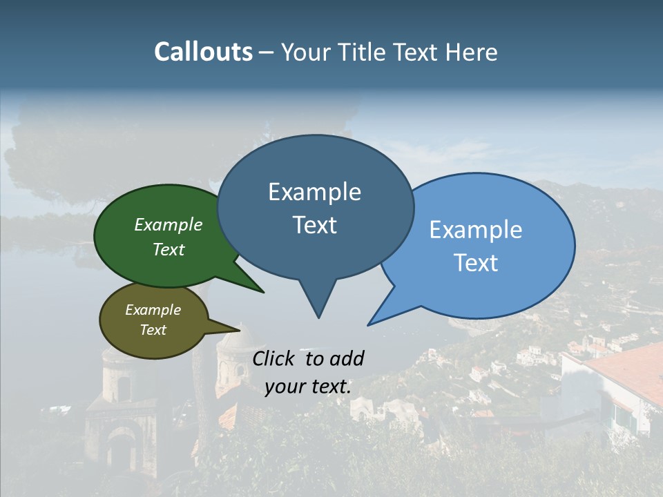 Coastal Yacht Sunshine PowerPoint Template