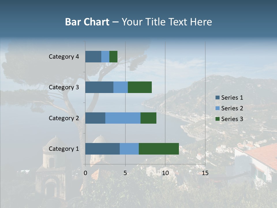 Coastal Yacht Sunshine PowerPoint Template