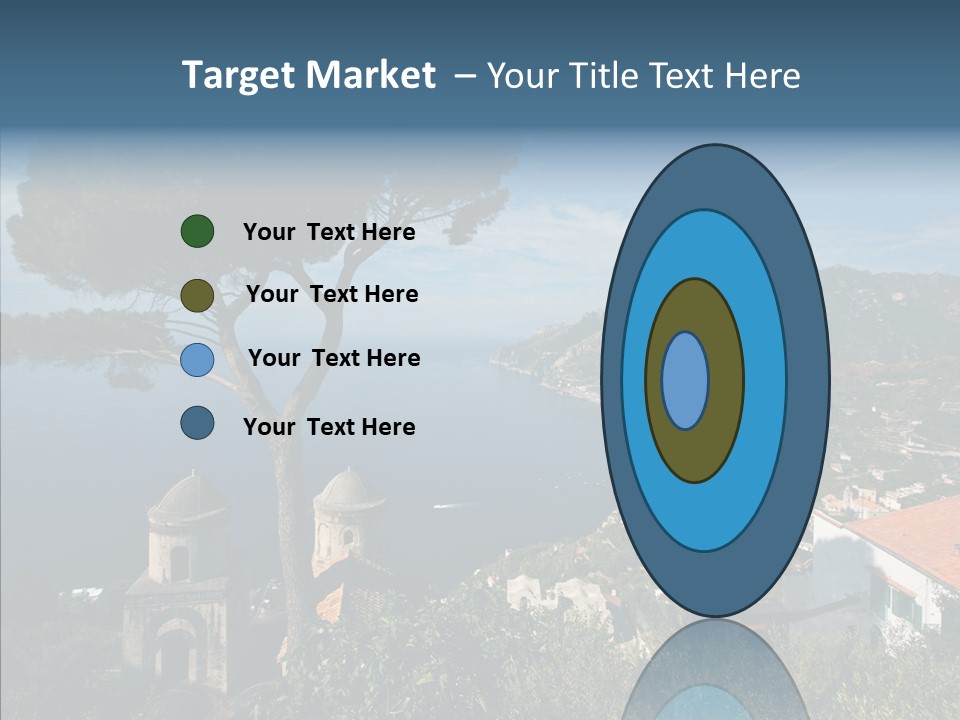 Coastal Yacht Sunshine PowerPoint Template