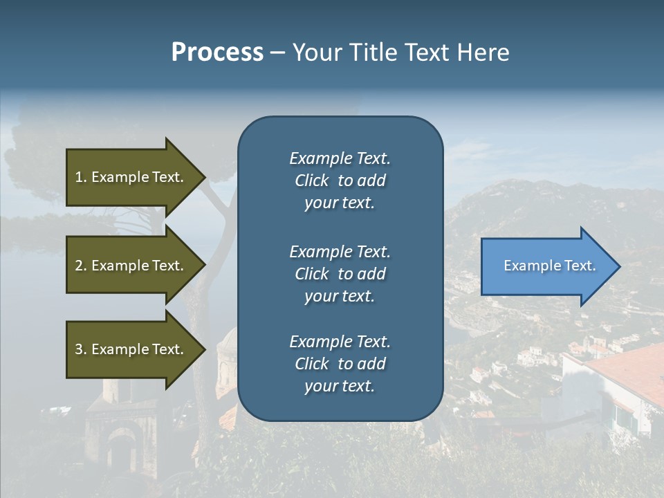 Coastal Yacht Sunshine PowerPoint Template