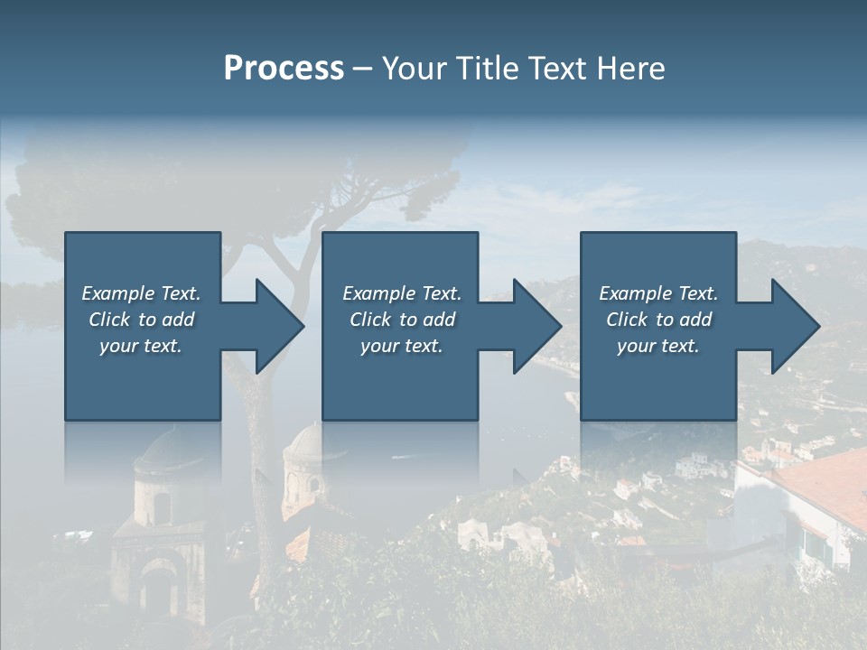 Coastal Yacht Sunshine PowerPoint Template