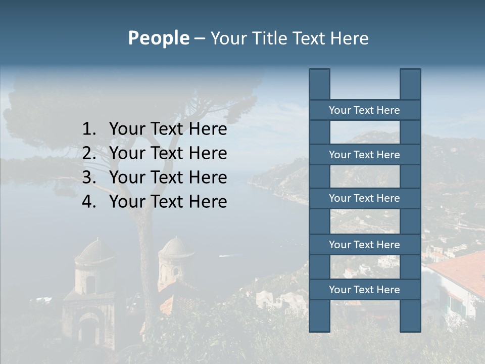 Coastal Yacht Sunshine PowerPoint Template