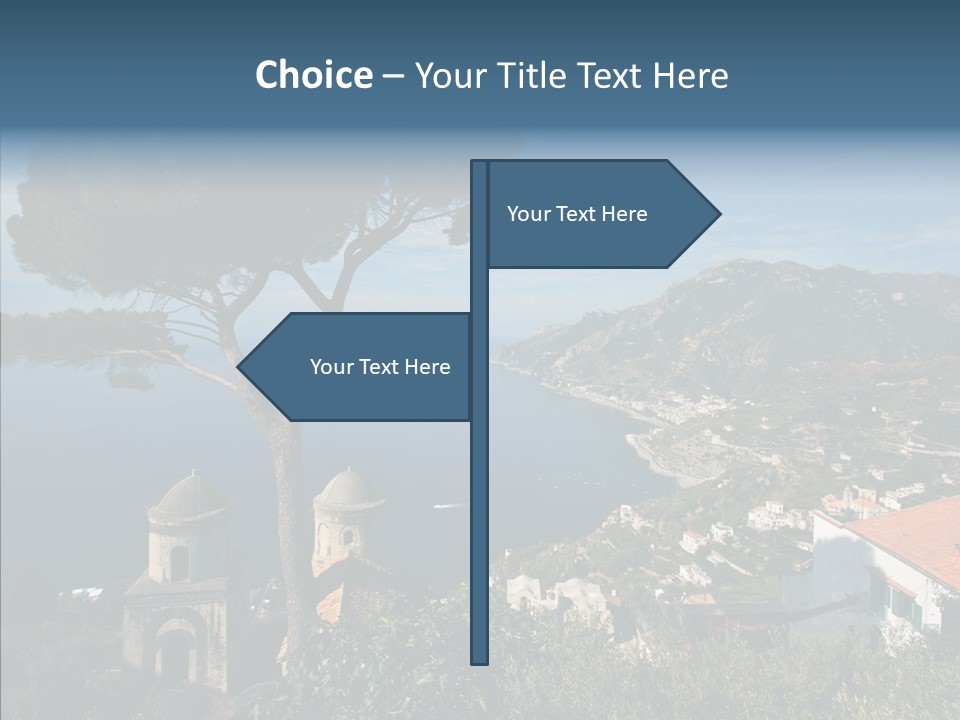 Coastal Yacht Sunshine PowerPoint Template