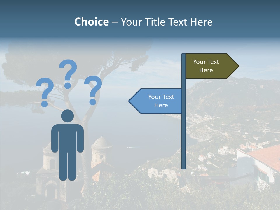 Coastal Yacht Sunshine PowerPoint Template