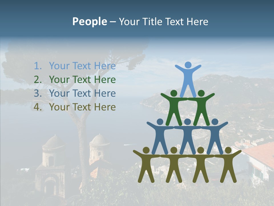 Coastal Yacht Sunshine PowerPoint Template