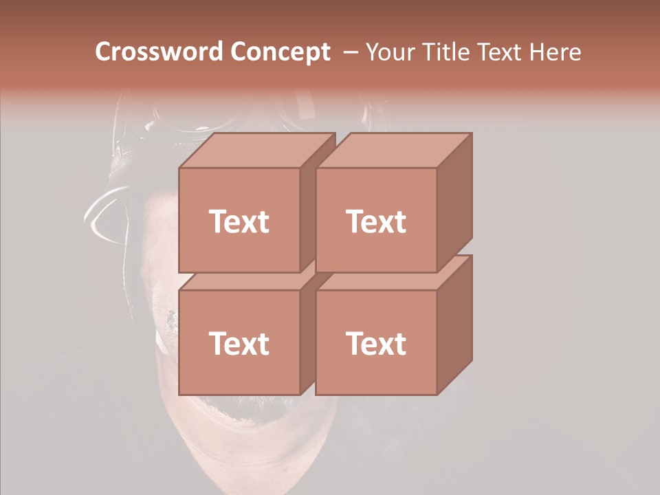 Human Macho Mature PowerPoint Template
