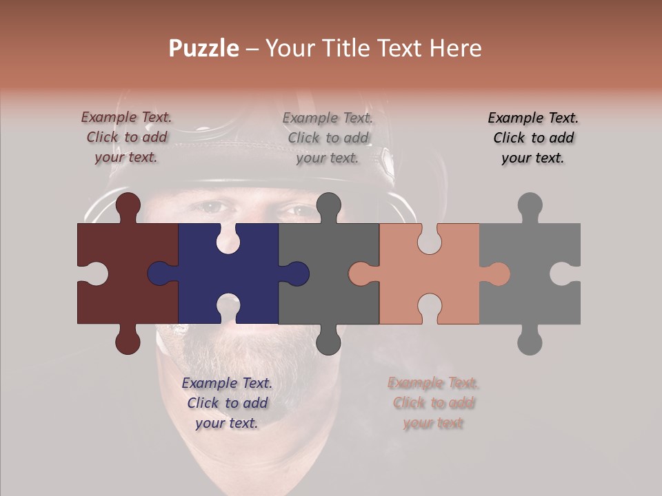 Human Macho Mature PowerPoint Template