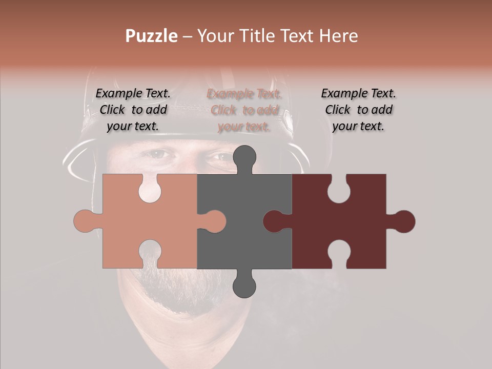 Human Macho Mature PowerPoint Template