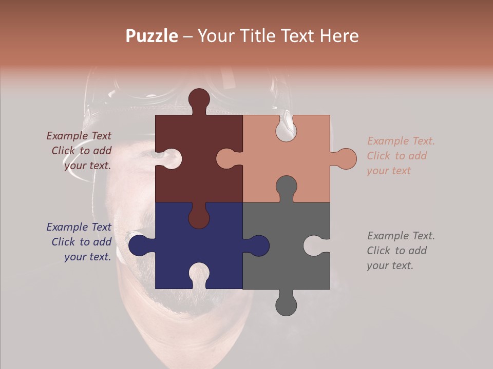 Human Macho Mature PowerPoint Template