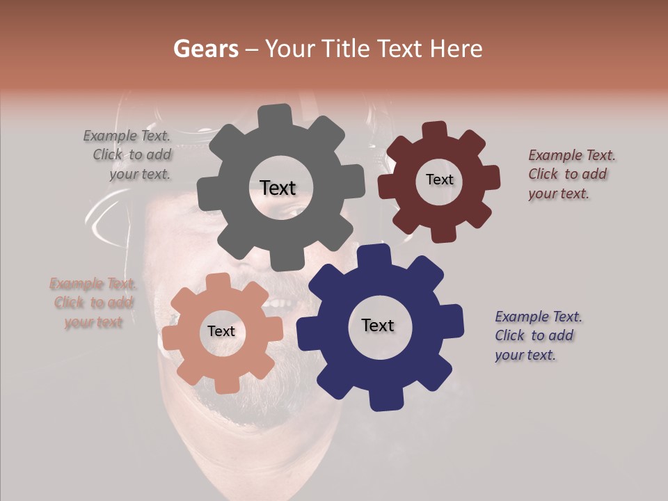 Human Macho Mature PowerPoint Template