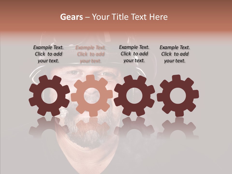 Human Macho Mature PowerPoint Template