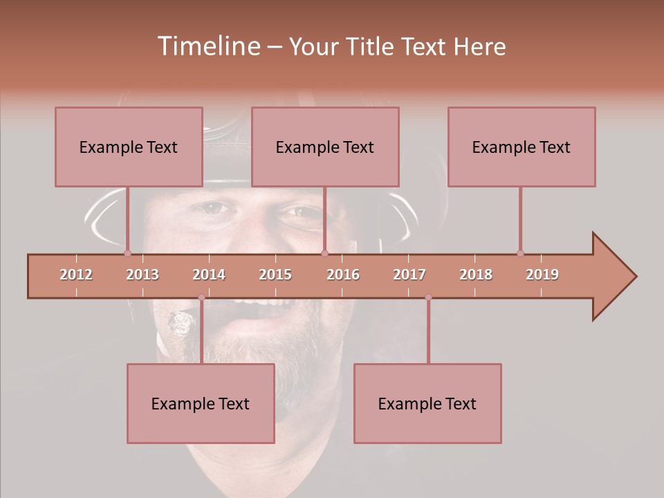 Human Macho Mature PowerPoint Template