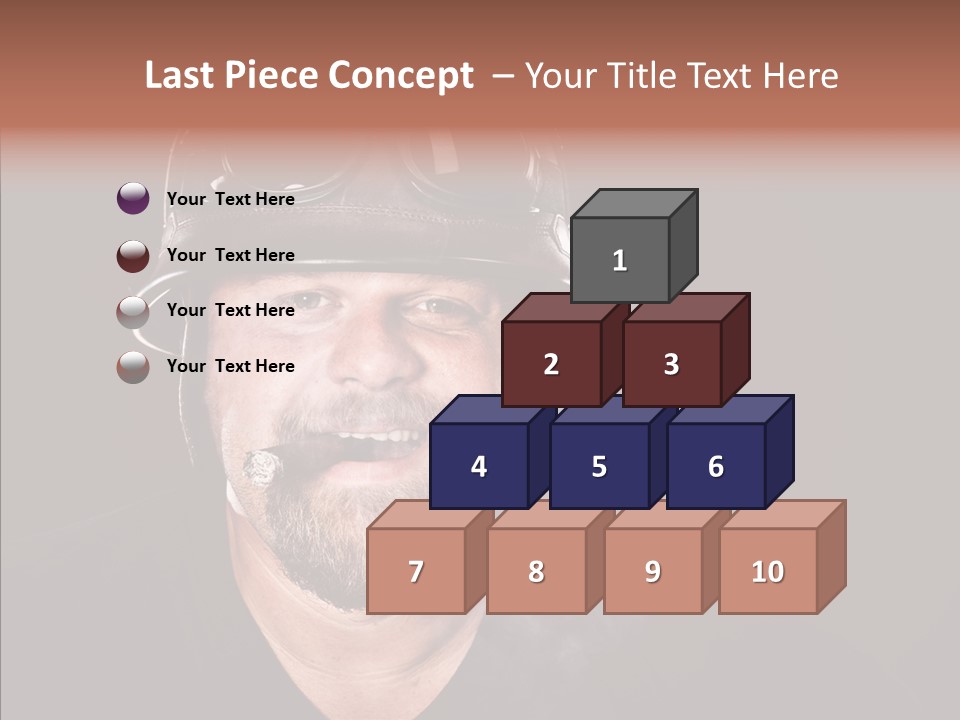 Human Macho Mature PowerPoint Template