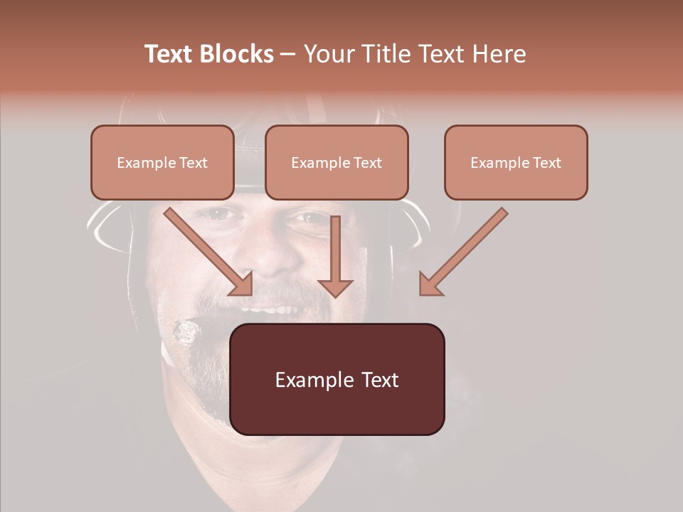 Human Macho Mature PowerPoint Template