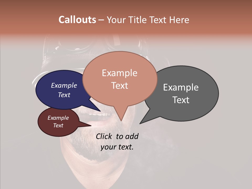 Human Macho Mature PowerPoint Template