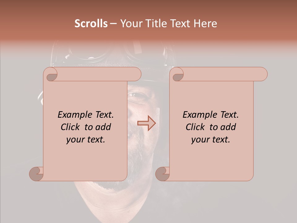 Human Macho Mature PowerPoint Template