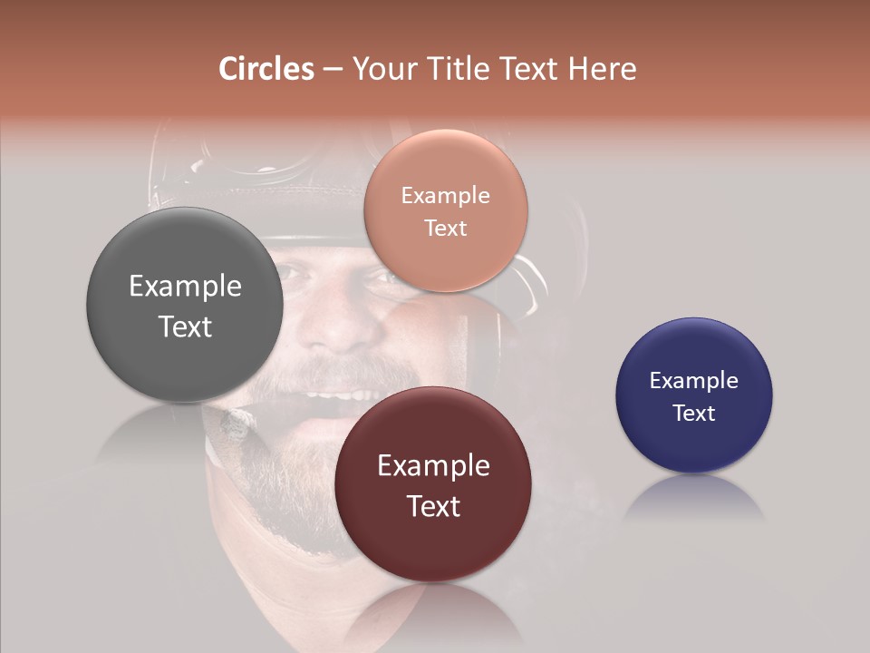 Human Macho Mature PowerPoint Template