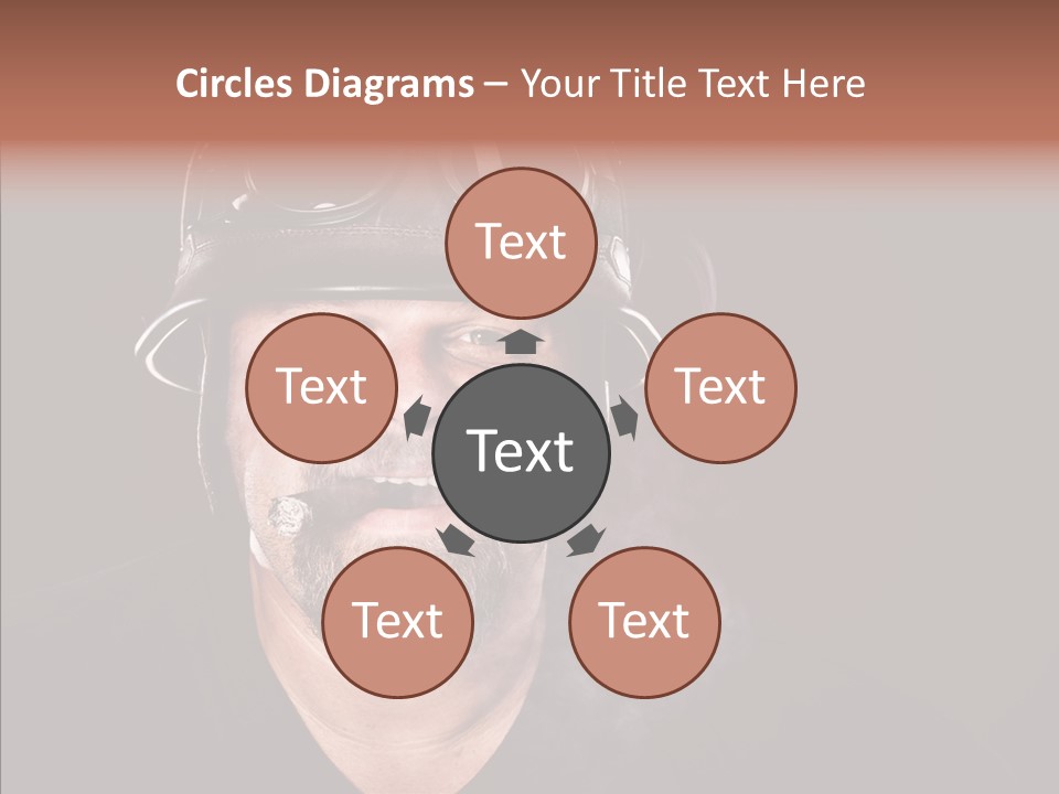 Human Macho Mature PowerPoint Template