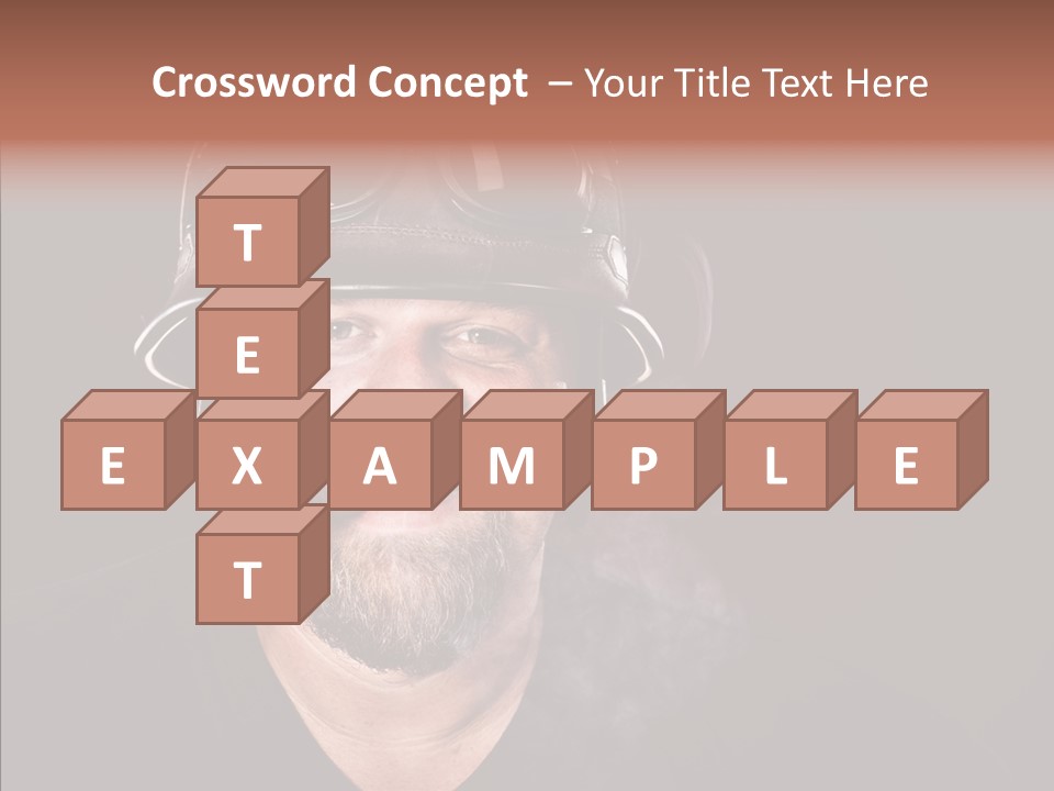 Human Macho Mature PowerPoint Template