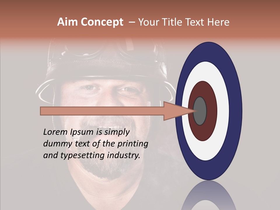 Human Macho Mature PowerPoint Template