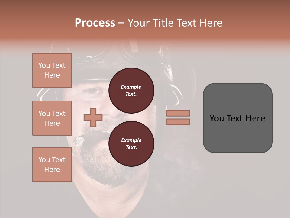 Human Macho Mature PowerPoint Template