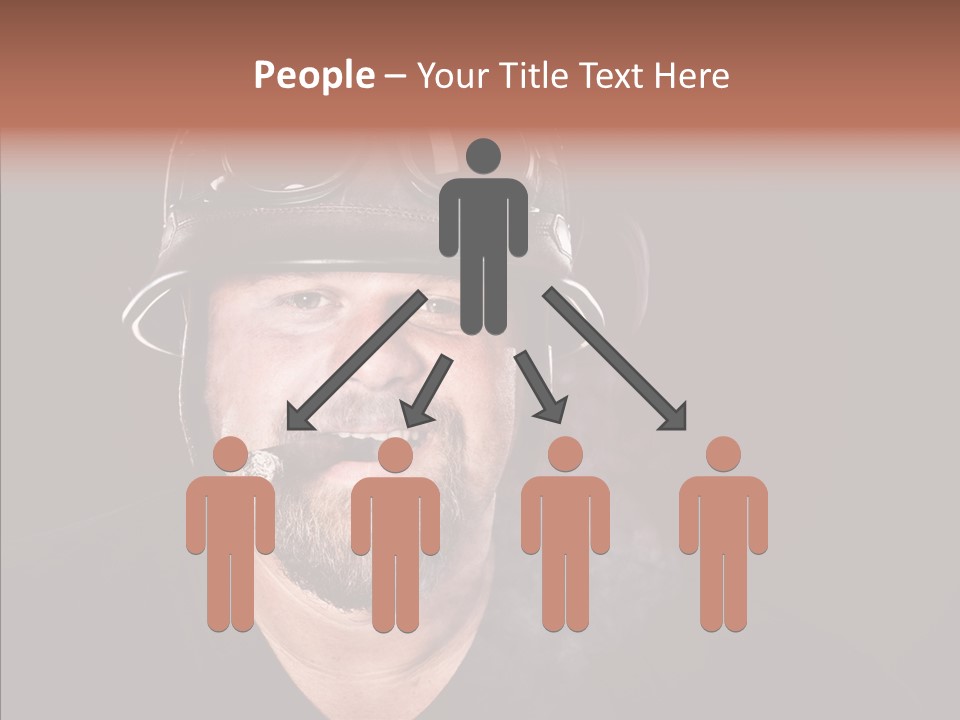 Human Macho Mature PowerPoint Template