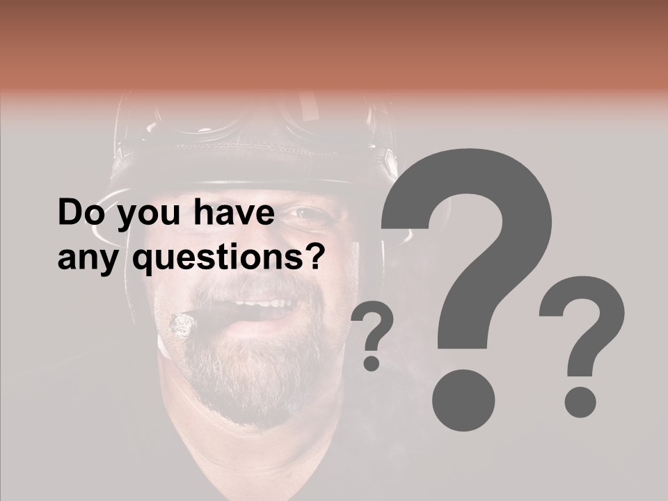 Human Macho Mature PowerPoint Template