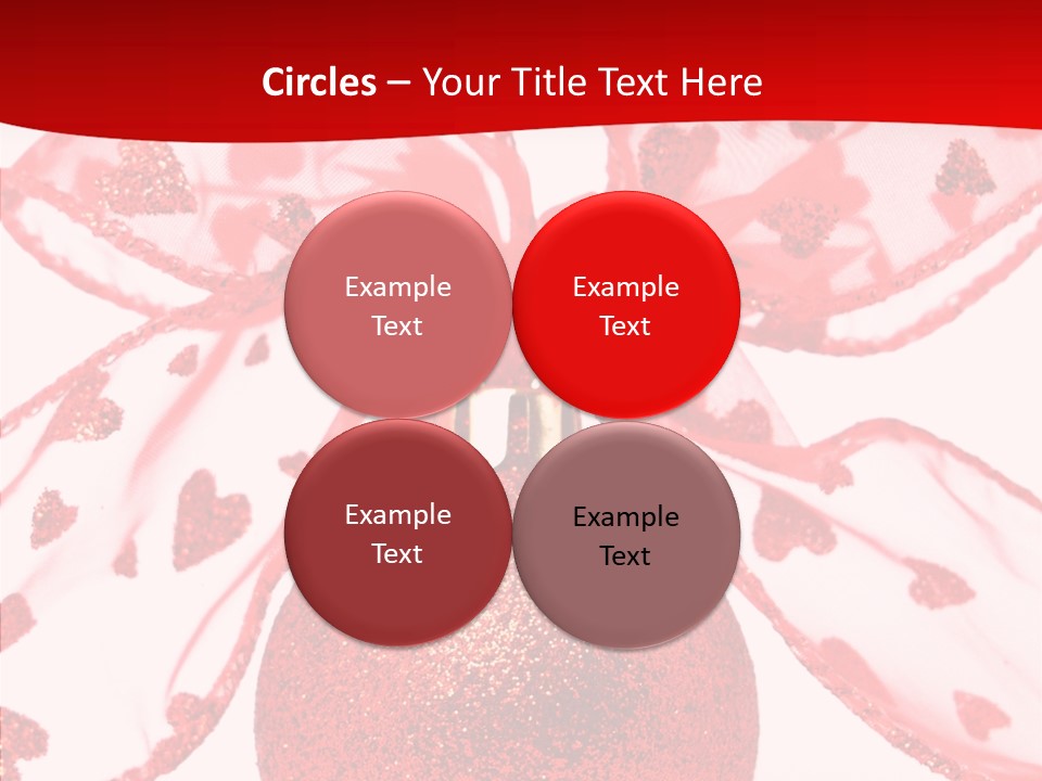 Holiday Isolated Hang PowerPoint Template