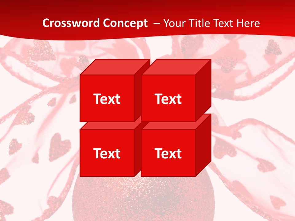 Holiday Isolated Hang PowerPoint Template