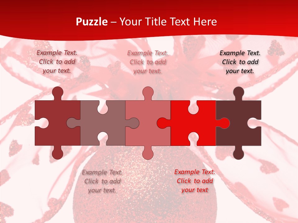 Holiday Isolated Hang PowerPoint Template