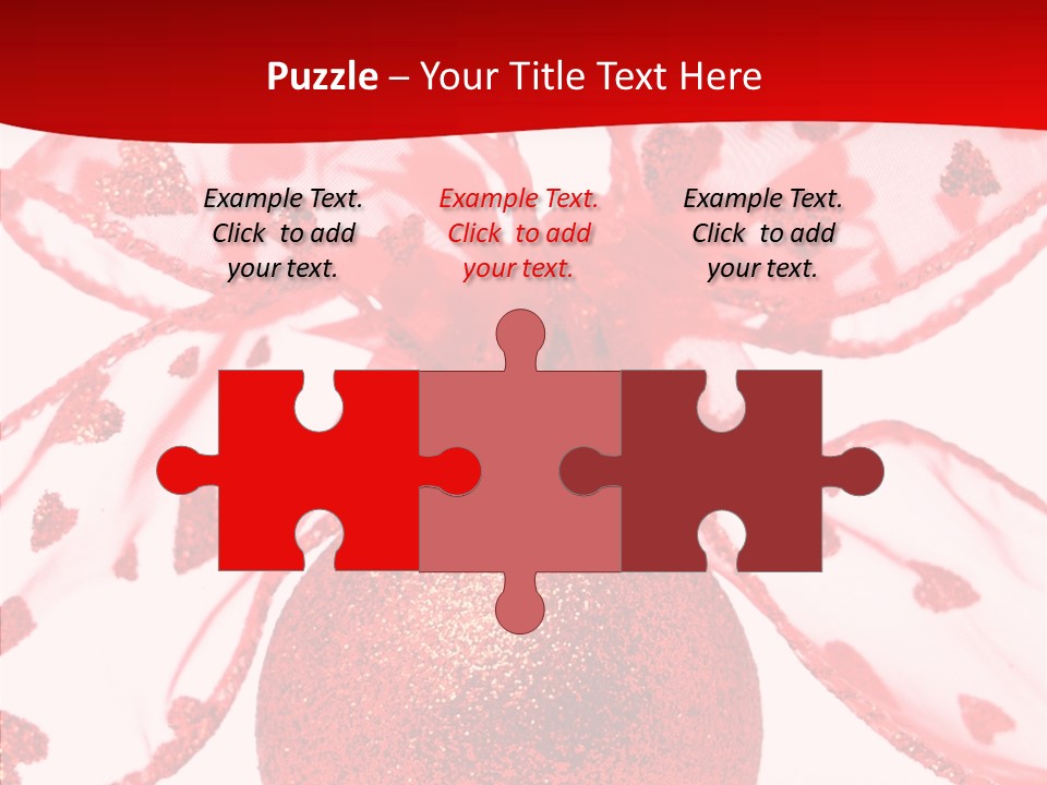 Holiday Isolated Hang PowerPoint Template