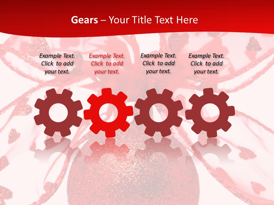 Holiday Isolated Hang PowerPoint Template