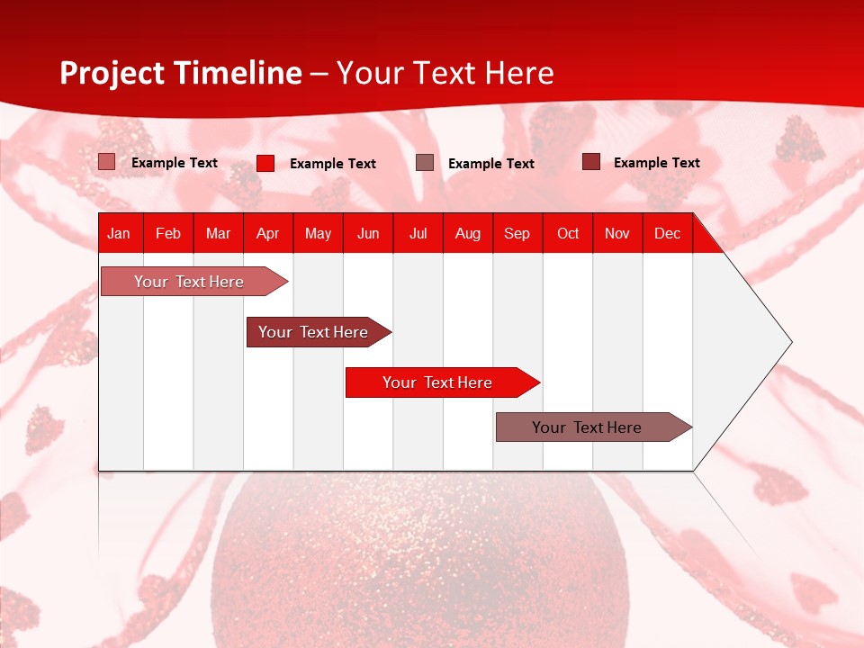 Holiday Isolated Hang PowerPoint Template