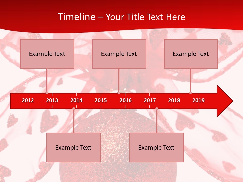 Holiday Isolated Hang PowerPoint Template
