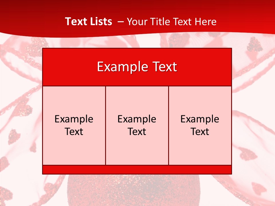 Holiday Isolated Hang PowerPoint Template