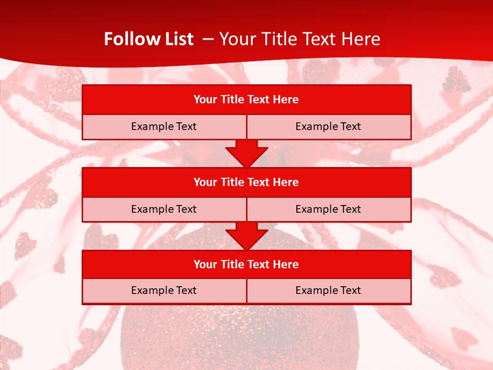 Holiday Isolated Hang PowerPoint Template