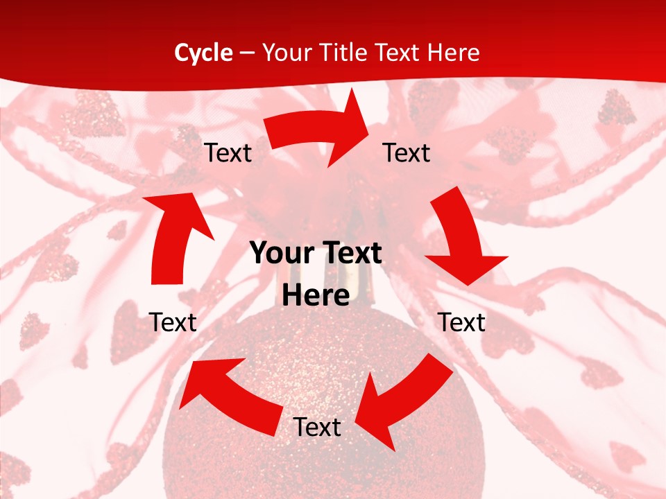 Holiday Isolated Hang PowerPoint Template