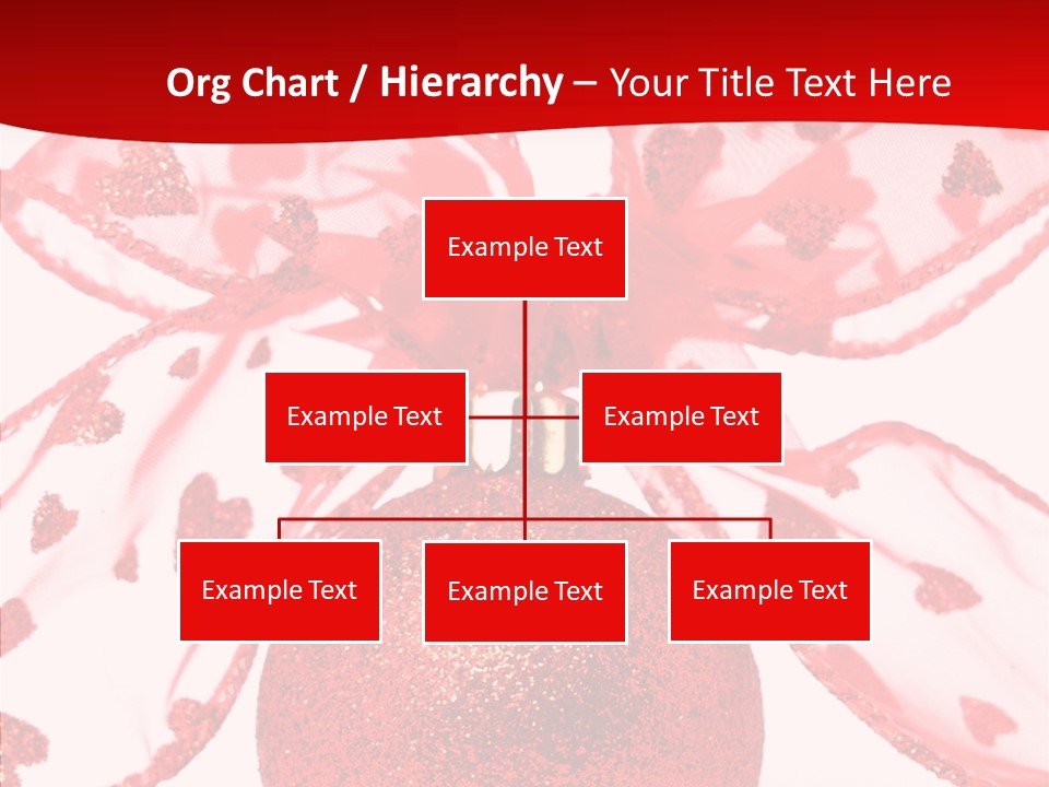 Holiday Isolated Hang PowerPoint Template