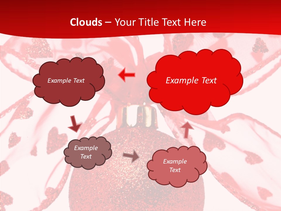 Holiday Isolated Hang PowerPoint Template