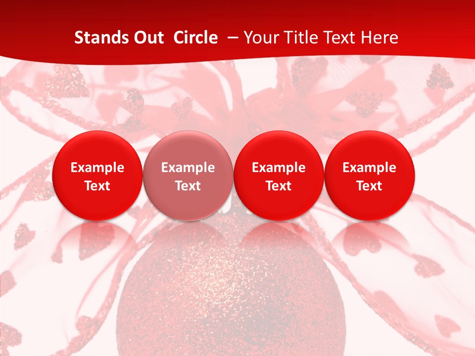 Holiday Isolated Hang PowerPoint Template