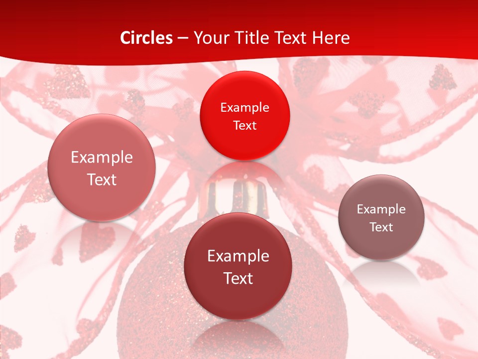 Holiday Isolated Hang PowerPoint Template