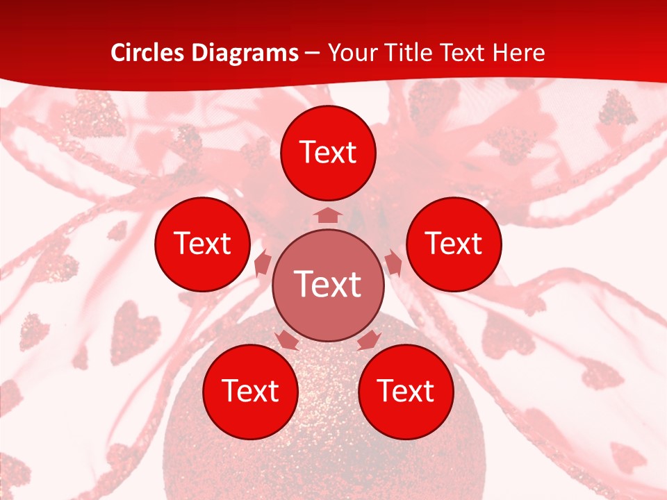 Holiday Isolated Hang PowerPoint Template