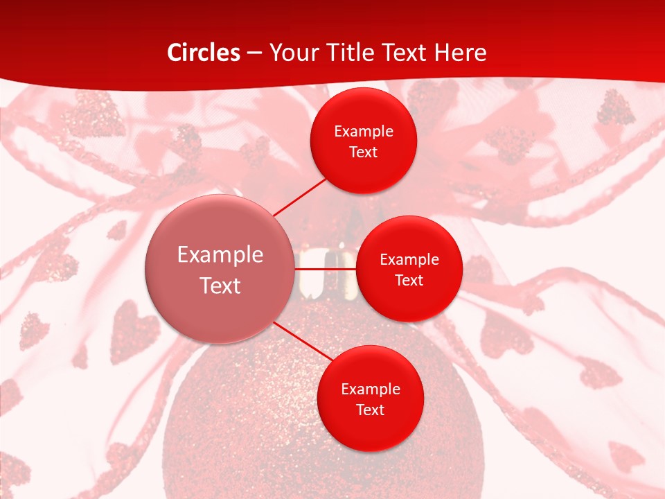 Holiday Isolated Hang PowerPoint Template