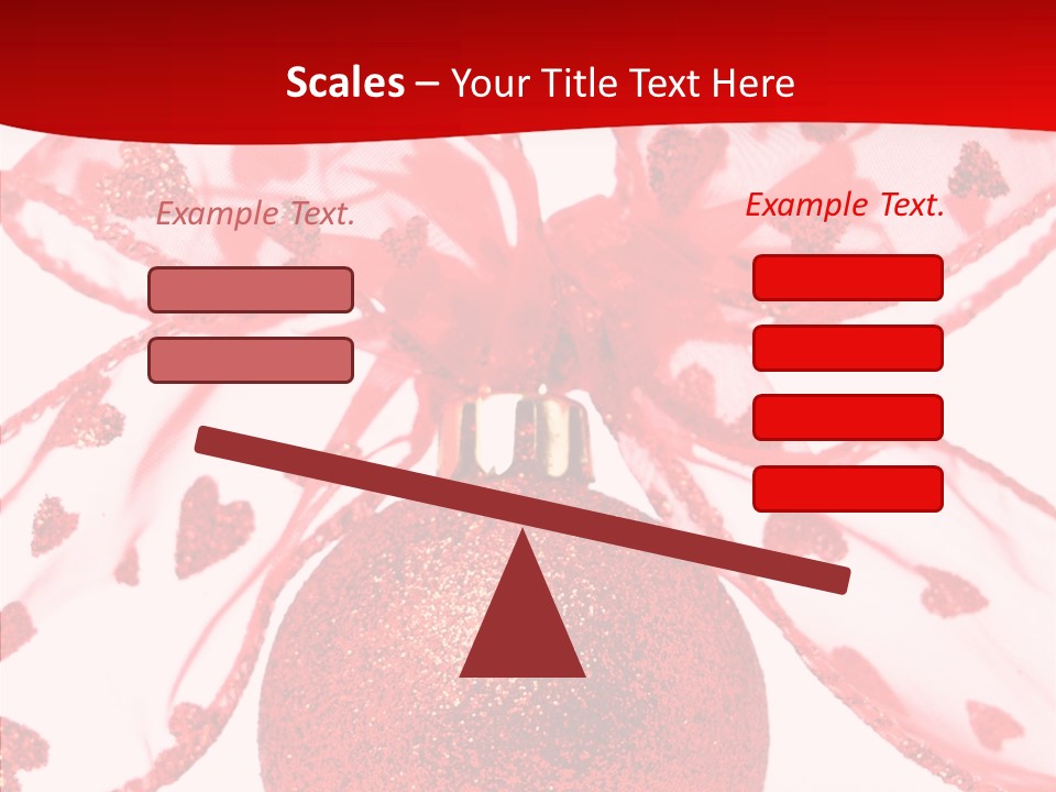Holiday Isolated Hang PowerPoint Template