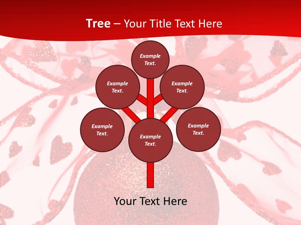 Holiday Isolated Hang PowerPoint Template