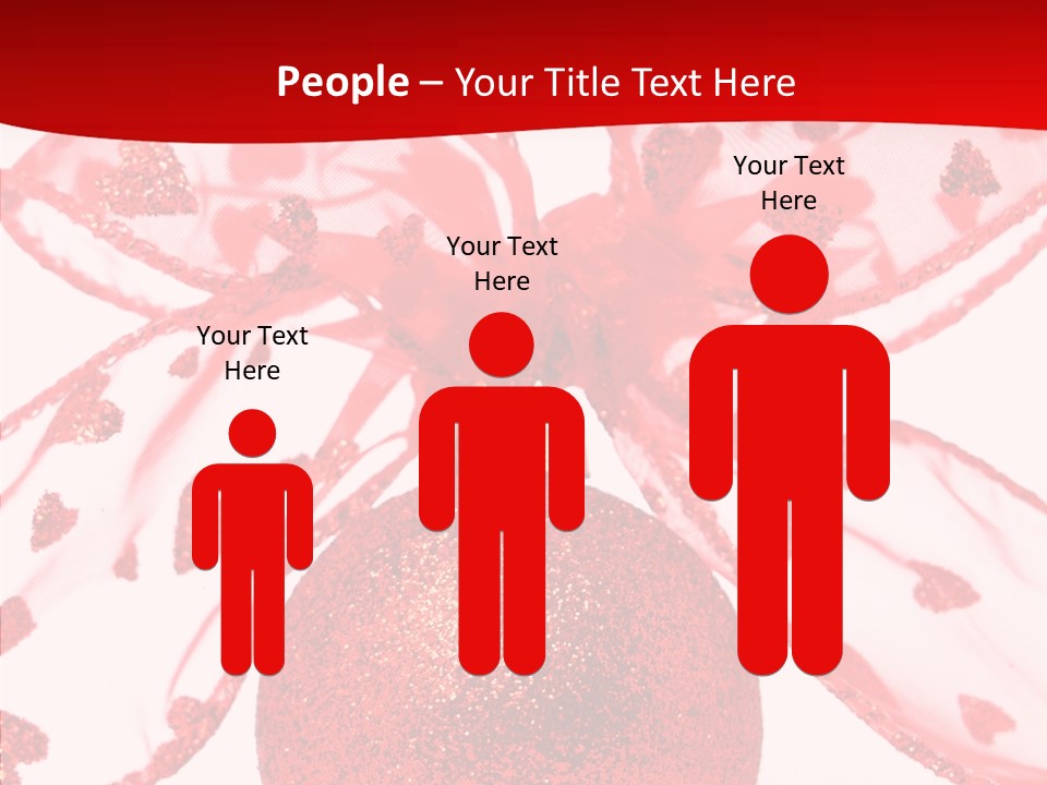 Holiday Isolated Hang PowerPoint Template